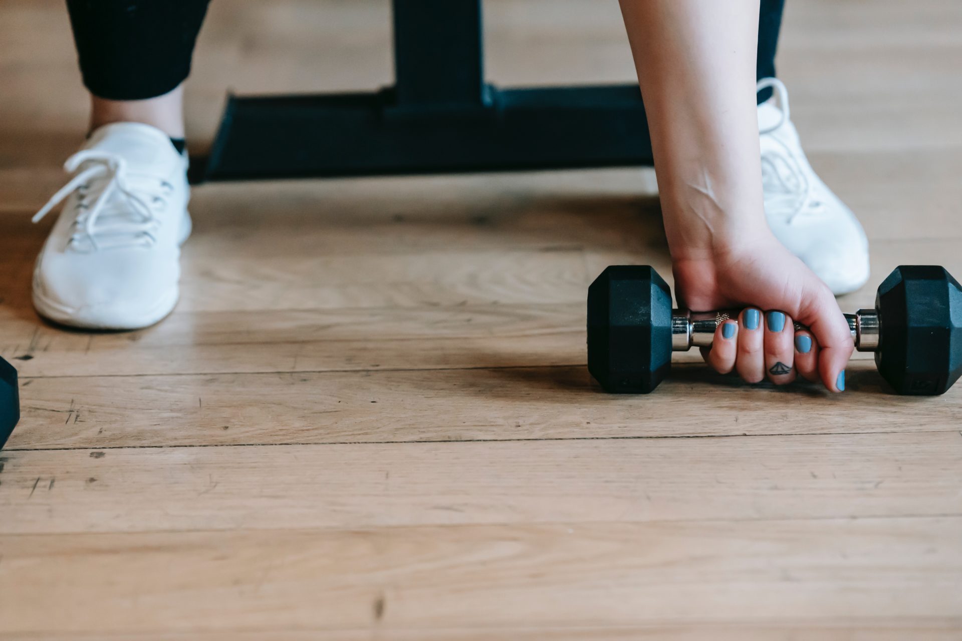 lifting weights