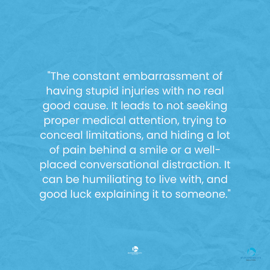 Constant Injuries Hypermobility and constant injuries testimonial