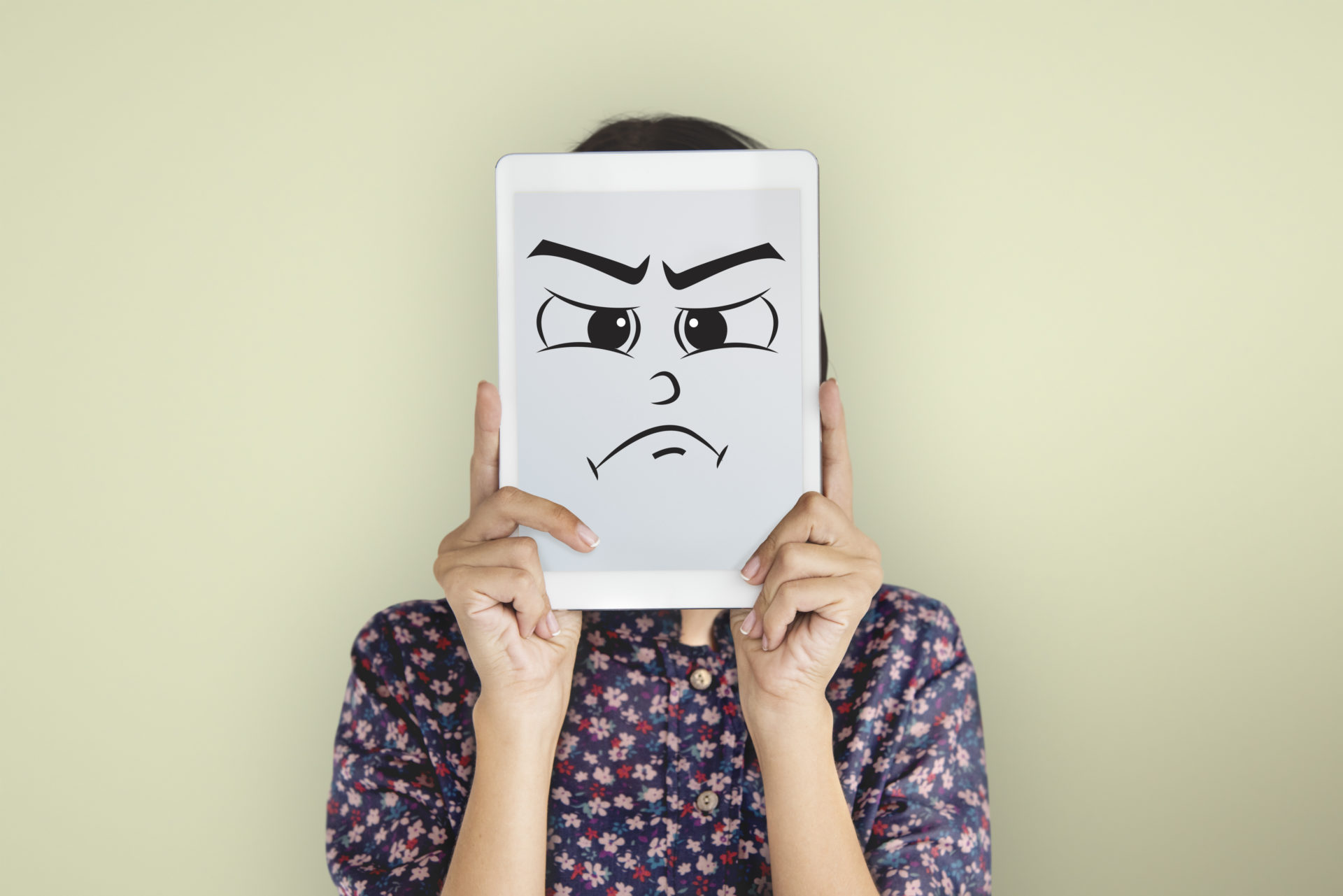 Hypermobility annoyed woman